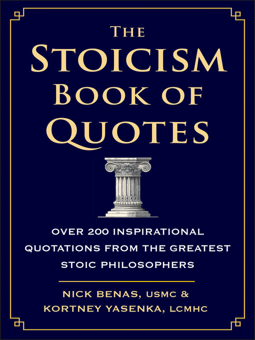 Title details for The Stoicism Book of Quotes by Nick Benas - Available